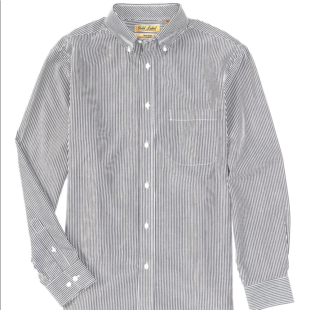 Roundtree & Yorke Men’s Dress Shirt 20-36/37 BIG.